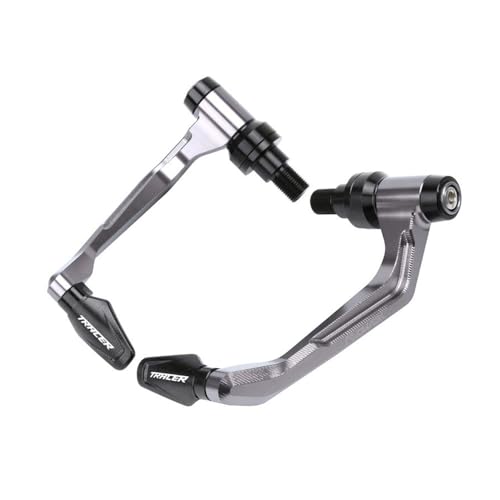 Motorcycle Handguards, for Y&amaha MT07 MT-07 MT 07 MT09 MT-09 MT 10 Motorcycle Accessories Handlebar Grips Guard Brake Clutch Levers Guard Protector - color: Titanium-Tracer
