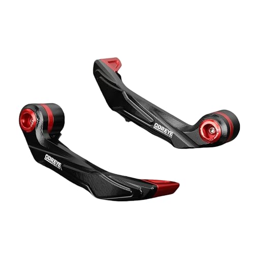 Handguard Guard Motorcycle Thick Aluminum Grips Guard Brake Clutch Levers Guard Protector for GSX-R950 GSX-R750 GSX-R1000 GSXR 750 950 1000 - color: Red