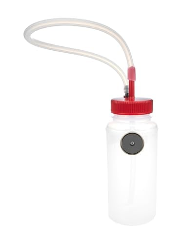 Allstar Performance ALL11017 Bleeder Bottle with Magnet and Check Valve , White - style: Magnet and Check Valve