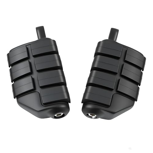 Matte Black Male Mount Lion Paw Footrests Footpegs Fit for Motorycle Harley Touring Glide - color: Black#3