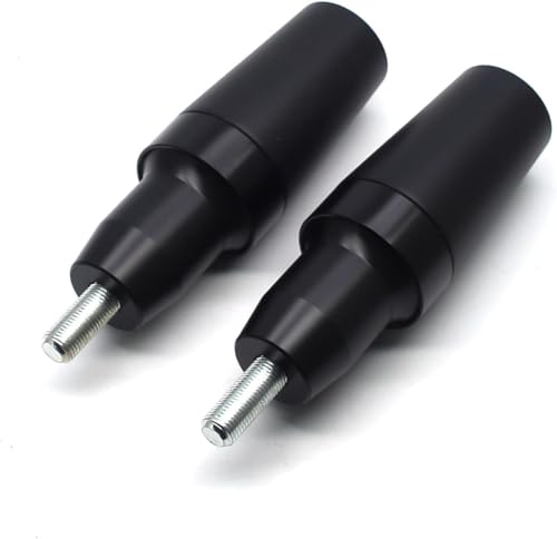 MZS Motorcycle Frame Sliders Compatible with YZF R7 2022-2025, Falling Anti Crash Protector Guards No Cut Kits Black - size: YZF-R7