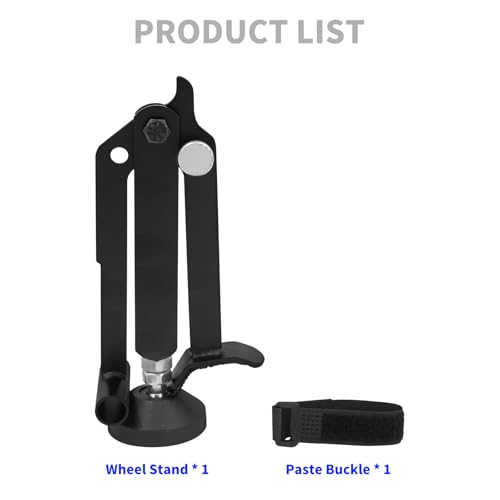 Motorcycle Stand Lift Portable Front and Rear Wheel Lift Stand Jack Fit for Most Motorcycle Wheels