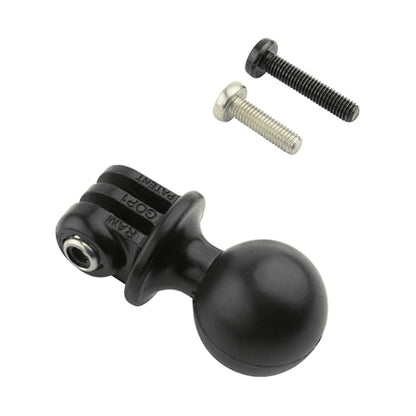 RAM Mounts Action Camera Ball Adapter – Compatible with GoPro-Style Mounts, B Size 1" Ball (RAP-B-202U-GOP1)