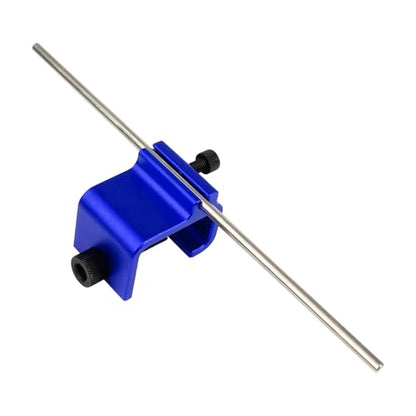 Chain Alignment Tool for Motorcycle, Professional Aluminum Alloy Sprocket Chain Adjustment Tool, Quick & Accurate Alignment Tools for ATV Scooter Dirt Bike Chains Maintenance (Blue) - color: Blue