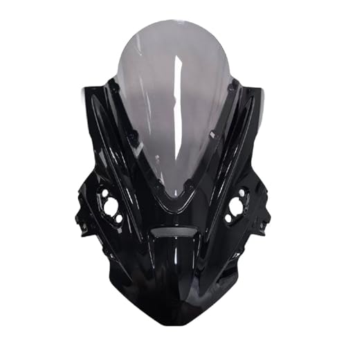 Motorcycle Windshield Windscreen for 675SR CF675SR CF 675SR-R, Motorcycle Double Bubble Windscreen Screen Wind Deflectors Accessories - color: Matte black