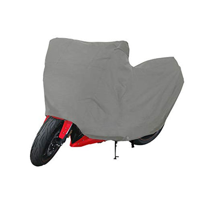 SavvyCraft Supreme Motorcycle Storage Cover, 5-Layer Waterproof UV Resistant, Fleece Lined Indoor Outdoor Cover with Vent, Adjustable Straps for Sports Bikes, Cruisers Fit up to 97" L - size: Fits up to 97"L