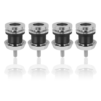 4 Pcs Motorcycle Saddlebags Backrest Sissy Bar Mounting Spools Replacement for Indian Scout 2015-2024 Scout Sixty 2016-2024 Scout ABS 2019-2020 Scout Sixty ABS 2019-2020 Driver Rider Backrest Spools - color: mounting spools