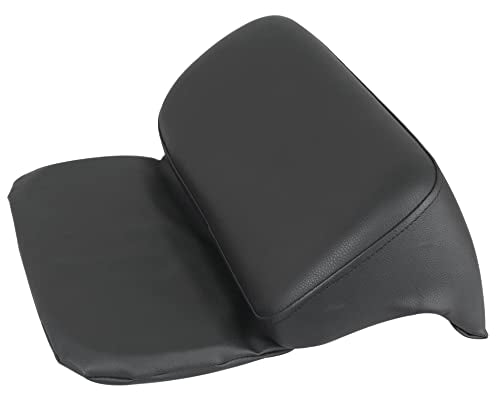 Chopped Razor Tour Trunk Backrest Pad Compatible with Harley 2014-2025 Street Road Glide FLHR FLHTCU FLHX Trunk Rack Backrest Pad,Black - color: Black