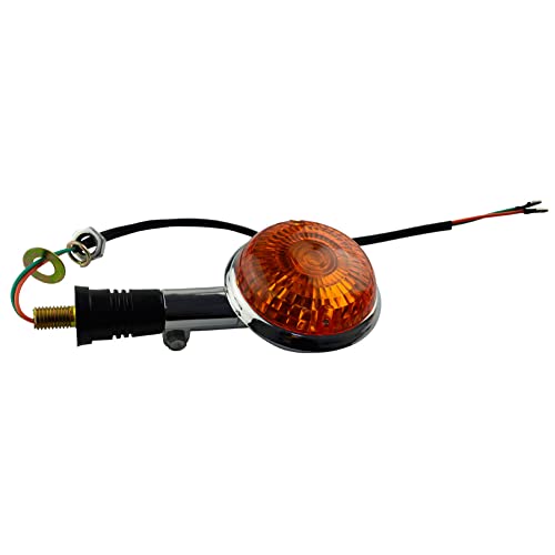 Road Passion 2 pcs Universal Motorcycle Rear Turn Signal Indicator Light Replacement for Yamaha Road Star 1999-2003/ Royal Star 1996-2004/ XV1100 V Star 1100 1999-2004/ XV250 V Star 250 2008-2014