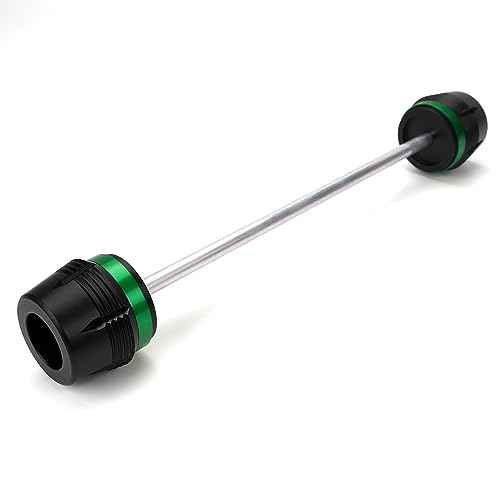 Motorcycle Front Fork Wheel Frame Sliders Fit For Kawasaki Z900 RS Z 900 Z650 RS Ninja 650 ninja1000sx ZX6R Versys 650 2017-2022 2023 2024 - color: Green