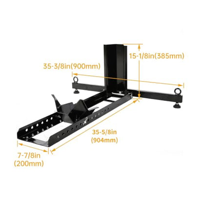 Motorcycle 15" -22" Motorcycle Stand Wheel Chock Adjustable Upright | Supports Up To 1,800 Lbs Material:steel Construction Finish:Powder Coated Weighs 34 Lbs + 1 x Stand Wheel Chock
