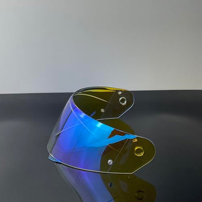 YOURNAME HJ33 Shield for HJC I90,i91 Face Shield Uv-protected Visera Casco Moto Visera Casco Moto (Clear Blue-For Day &Night) - color: Clear Blue-for Day &Night