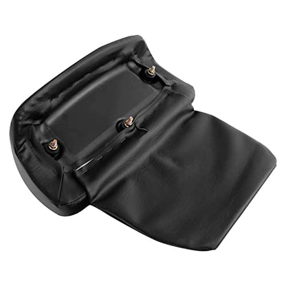 TCMT Razor Chopped Trunk Backrest Pad Fits For Harley Touring 2014-2025 Road King Street Road Electra Glide Tri Glide Ultra Limited Pack - color: Style A