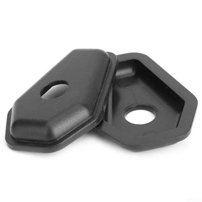 Motorcycle Turn Signal Indicator Spacer Adapter for Suzuki GSXR SV650S SV1000S GSF600 Bandit TL1000S Black Plastic Direct Fit 4pcs