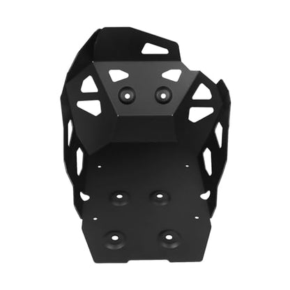Motorcycle Engine Skid Plate Replacement for Yamaha Tenere 700 T7 Rally 2021-2025 Engine Chassis Guard Cover Bash Pan Frame Protector (Black) - color: black