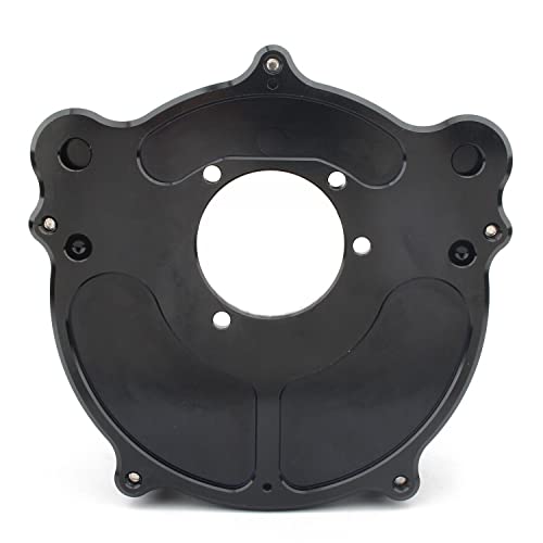 09001-0361 Air Cleaner Intake Filter System Kit CNC Black Air Cleaner Fits for Harley EVO Twin Cam Dyna Softail Fatboy
