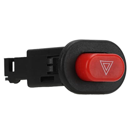 Hazard Light Switch Button Double Flash Warning Controller for Motorcycle Motorbike Scooter