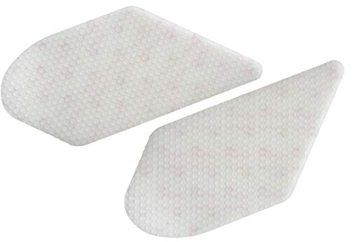 Motorcycle Tank Traction Pad, Universal, 9.25"x4.1", 2PCS, Transparent - color: Transparent