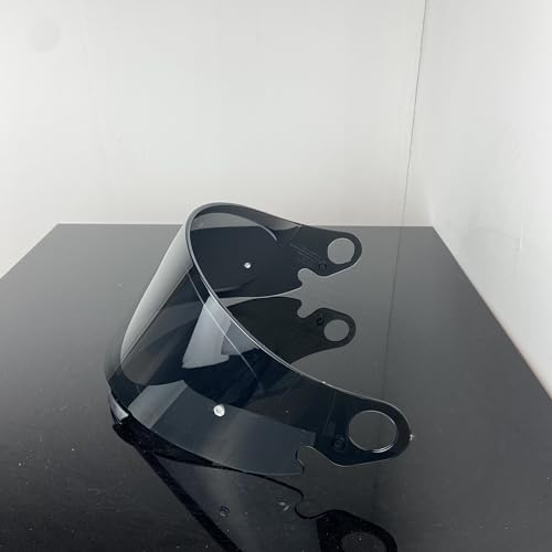 CPB-1V Helmet Shield for GLAMSTER,Replacement Motorcycle Helmet Visor Compatible with GLAMSTER (Black) - color: Black