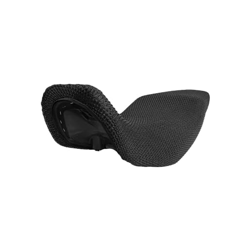 for 2024 NX400 NX500 NX 400 500 Rear Seat Cowl Cushion Cover Net Insulation 3D Mesh Guard Protector Motorcycle Accessories, Black