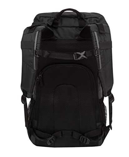 Fieldline Motorcycle All Weather Backpack, Black, Works with Backrest and Sissy Bar Large