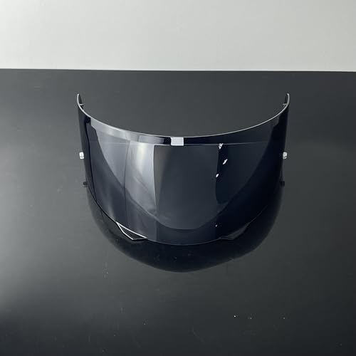 YOURNAME HJ33 Shield for HJC I90,i91 Face Shield Uv-protected Visera Casco Moto Visera Casco Moto (Deep Black-For Day) - color: Deep Black-for Day