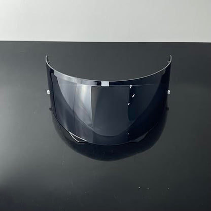 YOURNAME HJ33 Shield for HJC I90,i91 Face Shield Uv-protected Visera Casco Moto Visera Casco Moto (Deep Black-For Day) - color: Deep Black-for Day