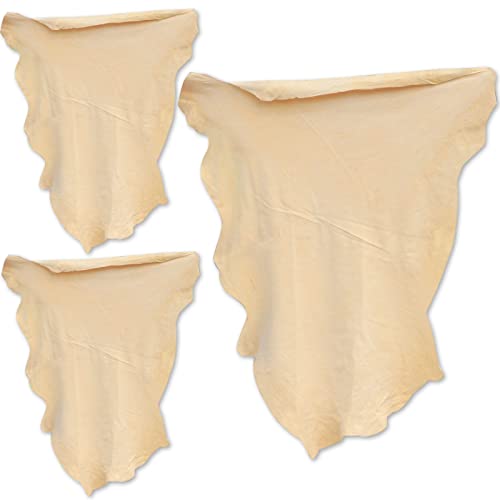 Absorber Towel for Car Chamois Drying Towe Cleaning, Leather Chamois Cloth Natural Shammy Drying Towel Dryer for Car Wash Care,Super Absorbent,（3 Pack） - size: 20*16 inch