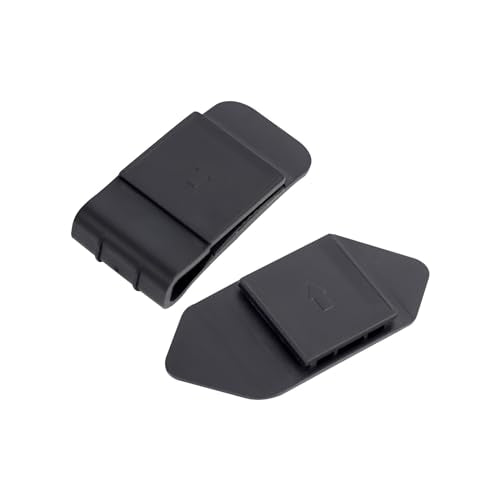 EJEAS Motorcycle Helmet Intercom Headset Clips, 2 Pack (1 Adhesive + 1 Snap Clip) - Compatible with Q8/Q7/Q2/MS8/MS20/V7/V4 Plus/V6 Pro+
