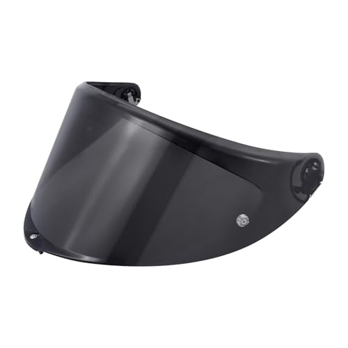 K6 Helmet Shield Visor Replacement Face Shield Compatible with K6 K6S Motorcycle Helmet Accessories (Black) - color: Black