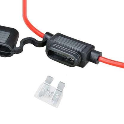 3Pcs Inline Fuse Holder Standard ATC ATO Add-a-Circuit Car Fuse Holder TAP Adapter 25A Blade Automotive Fuse Holder for Automotive Marine CFH-ILATO-PT25A - color: CFH-ILATO-PT25A