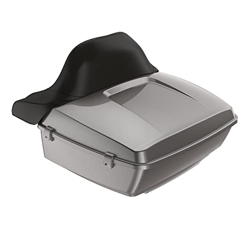 Moto Onfire Billet Silver Tour Trunk Luggage Latches Hinges Fit for AB Harley Touring Razor Chopped King Tour Trunk Luggage - color: Billet Silver