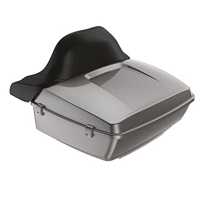 Moto Onfire Billet Silver Tour Trunk Luggage Latches Hinges Fit for AB Harley Touring Razor Chopped King Tour Trunk Luggage - color: Billet Silver