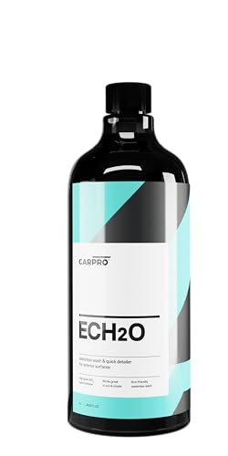 CARPRO ECH2O Waterless Wash, High Gloss Detail Spray, Rinse-Less Wash, and Clay Lubricant Concentrate - 1 Liter (34oz) - size: 34 Fl Oz (Pack of 1)