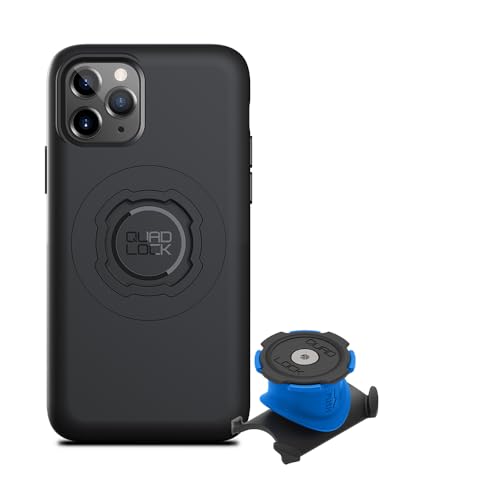 Quad Lock Stem/Handlebar Bike Phone Holder Kit with MAG Phone Case for iPhone 11 Pro - size: iPhone 11 Pro