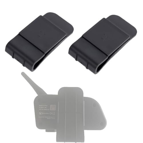 2 PCS Belt Clips for V4 V6 with USB-C, Q7, Q2, V7, Q8, MS20 Referee Headset Accessories and Motorcycle Helmet Clip Mounts - color: Raido with USB C interface