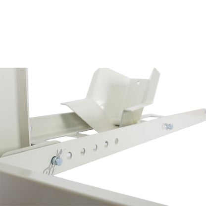 Motorcycle Wheel Chock Stand – Heavy-Duty Steel Front or Rear Tire Holder, 1800 lbs Capacity, Adjustable 15"-22" Wheels with 14 Cradle Stops, Rust-Resistant Powder Coat, Includes 4 Tie-Down Str