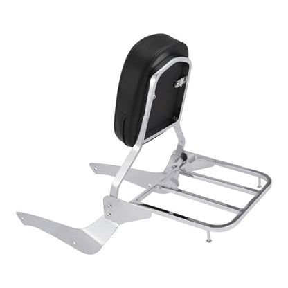 TCMT Detachable Sissy Bar Backrest Luggage Rack Fits For Suzuki Intruder Volusia VL800 2001-2011 Boulevard C50 2005-2011