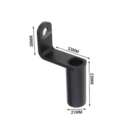The Lord of the Tools 2PCS Motorcycle Rear View Mirror Mount Holder Light Bar Mount Handlebar Extender for External Headlights USB Charger Cell Phone Support GPS Aluminium Alloy