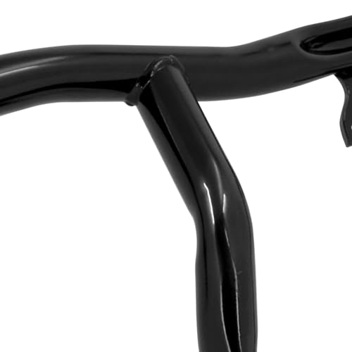 Engine Guard Flat Out Crash Bar for Harley Touring Street Glide Road Glide Road King Electra Glide CVO Ultra Limited Black 2014-2025 - color: Black