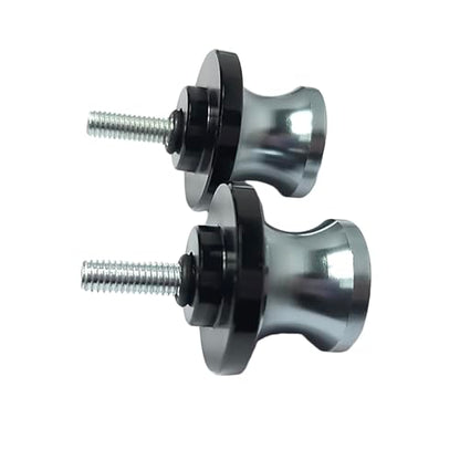 2pcs M10 X1.5 Motorcycle Swing Arm Spools Sliders CNC 10mm Swingarm Stand Screw Replacement for Kawasaki Ninja 300 250 VULCAN S 650 900 Z750 ER-6F ER-6N Versys 1000 650 ZX-10R（Titanium) - color: Titanium
