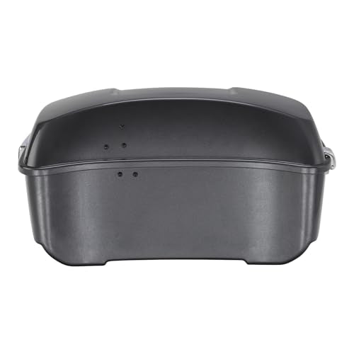 TCMT King Motorcycle Trunk Fit for Harley Touring 2014-2025 CVO Road King Road Glide Street Glide Electra Glide Ultra Limited Pack Gauntlet Gray Metallic - color: Gauntlet Gray Metallic(No Speaker Holes)