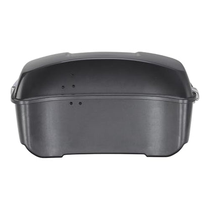 TCMT King Motorcycle Trunk Fit for Harley Touring 2014-2025 CVO Road King Road Glide Street Glide Electra Glide Ultra Limited Pack Gauntlet Gray Metallic - color: Gauntlet Gray Metallic(No Speaker Holes)
