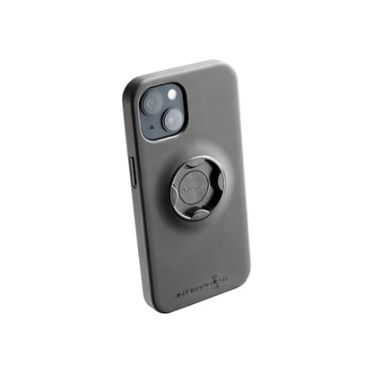 Interphone, QUIKLOX System, Mobile Phone Case iPhone 14 for Motorcycle, Bike and Car, Universal Waterproof Hard Case Smartphone with Protections on Screen and Corners, with Anti-Slip Straps - style: Quiklox iPhone 14 Case