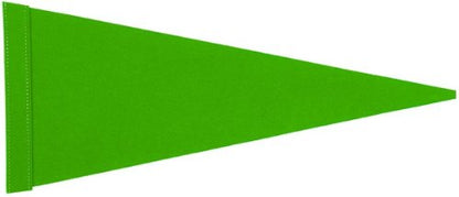 2 pk. Neon Green Pennant 1/4"-5/16" Sleeve Replacement Safety Flag ATV Bicycle Motorcycle Razor UTV …