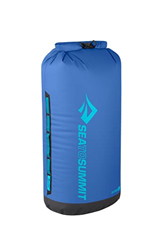 Sea to Summit Big River Dry Bag, Heavy-Duty Dry Storage, 65 Liter, Surf Blue - color: Surf Blue, style: 65 Liter