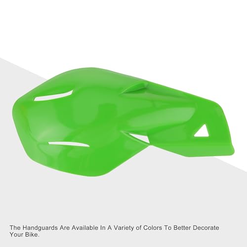 GOOFIT 7/8" Handlebar Hand Brush Guards Handguards Assy Replacmeent for Motocross Motorcycle Off-road Pit Dirt Bike ATV Green - color: Green