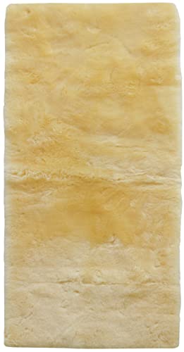 Natural Sheepskin for Bed Sores and Skin Irritation | Gisborne 100% Real Medical Sheepskins with Non-Slip Back for Pain Relief and Discomfort, Wool Seat Pad, Natural, 30 in. x 60 in. - color: Natural, size: 2'6" x 5' (Rectangular)