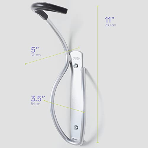 Delta Bike Rack Garage Wall Mount Storage Cycle - Hook Design Provides Easy Bicycle Storage Access - Indoor Bike Wall Hanger & Organizer Holds Any Bike for Easy Access - size: Standard Tire, style: Wall Hook