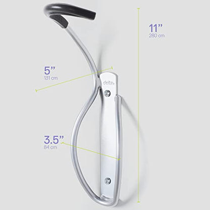 Delta Bike Rack Garage Wall Mount Storage Cycle - Hook Design Provides Easy Bicycle Storage Access - Indoor Bike Wall Hanger & Organizer Holds Any Bike for Easy Access - size: Standard Tire, style: Wall Hook